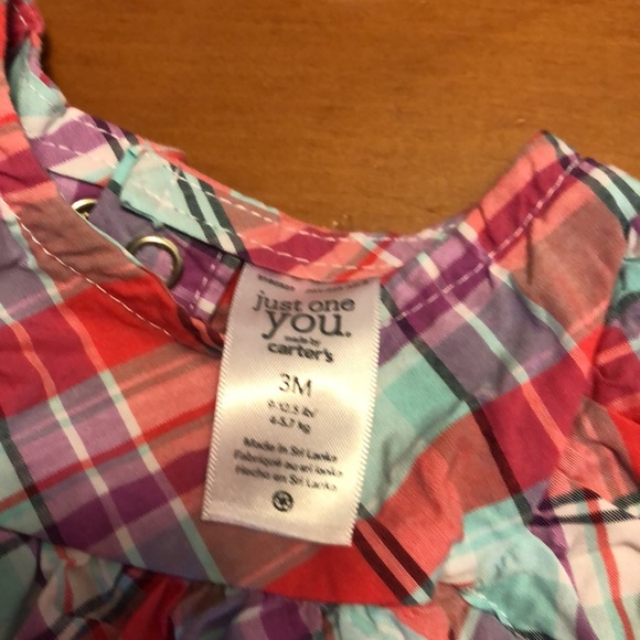Ladybug Carter’s romper 3mos - Picture 2 of 4